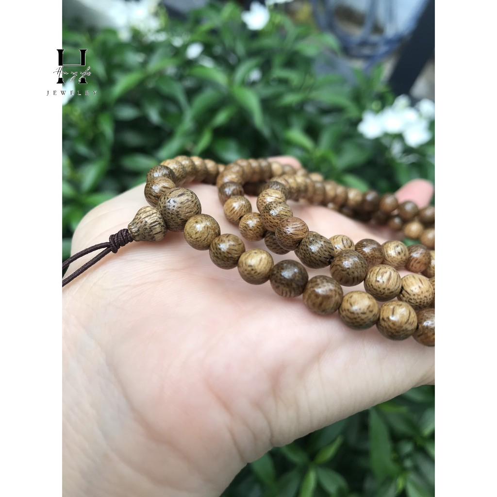 Vòng Tay Chuỗi Hạt Trầm Hương 6mm 108 hạt HANMYNGHE 2 Vòng Tay Chuỗi Hạt Trầm Hương 6mm 108 hạt HANMYNGHE - Hình ảnh 2