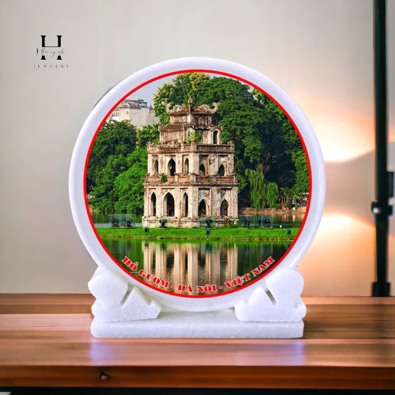 Đĩa đá in hình theo yêu cầu 20 cm HANMYNGHE 4 Đĩa đá in hình theo yêu cầu 20 cm HANMYNGHE - Hình ảnh 4