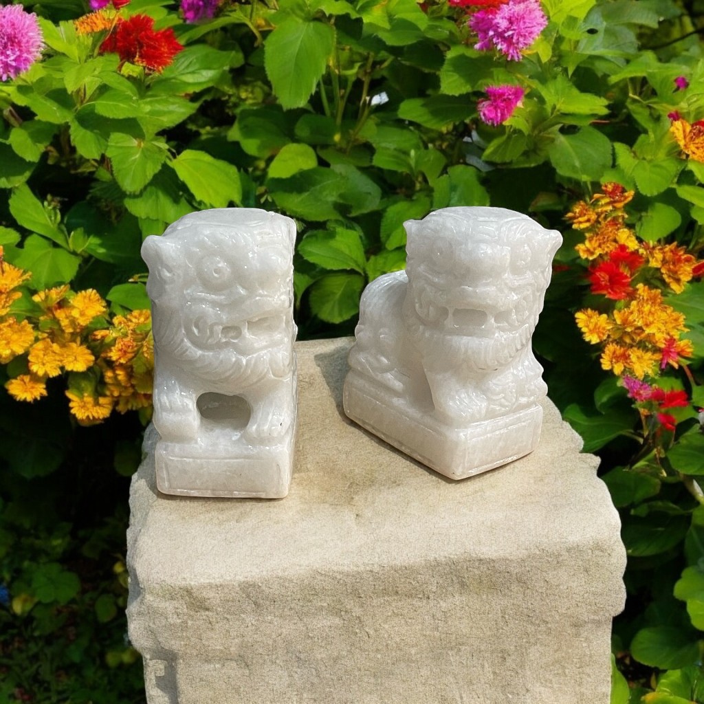 Cặp kỳ lân quay đầu 12cm đá tự nhiên HANMYNGHE 2 Cặp kỳ lân quay đầu 12cm đá tự nhiên HANMYNGHE - Hình ảnh 2