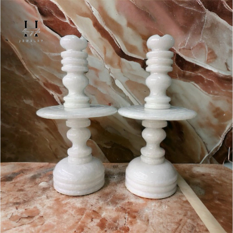 Cặp chân đèn đá non nước HANMYNGHE 2 Cặp chân đèn đá non nước HANMYNGHE - Hình ảnh 2