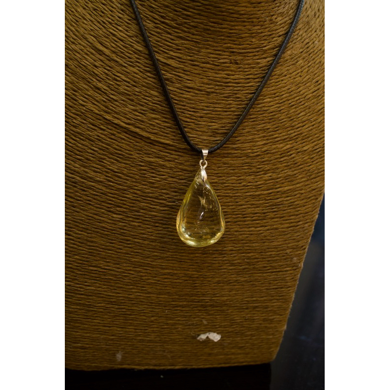 Mặt dây chuyền giọt nước đá thạch anh vàng tự nhiên HANMYNGHE 4 Mặt dây chuyền giọt nước đá thạch anh vàng tự nhiên HANMYNGHE - Hình ảnh 4