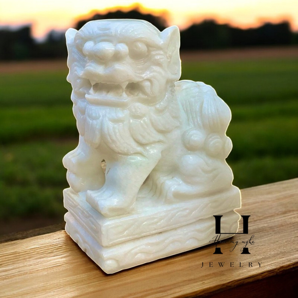 Cặp kỳ lân đá nguyên khối tự nhiên HANMYNGHE 4 Cặp kỳ lân  đá nguyên khối tự nhiên HANMYNGHE - Hình ảnh 4