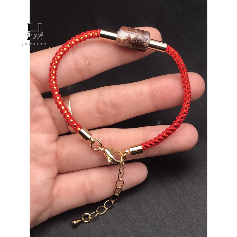 Vòng tay lu thống Thạch anh ưu linh ngũ sắc HANMYNGHE 2 Vòng tay lu thống Thạch anh ưu linh ngũ sắc HANMYNGHE - Hình ảnh 2