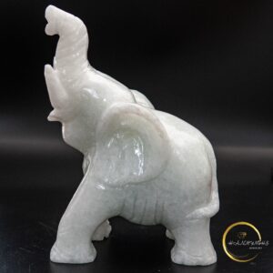 Cặp voi đá trắng non nước tự nhiên nguyên khối cao 20cm HANMYNGHE 6 images upload woo2Fd072693f7969c42b9e1a6d5681d675b8