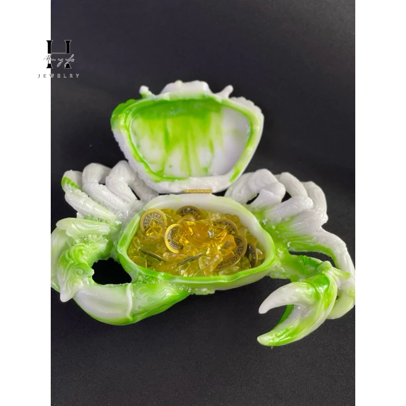 cua bột đá đúc 15 cm HANMYNGHE 3 cua bột đá đúc 15 cm HANMYNGHE - Hình ảnh 3