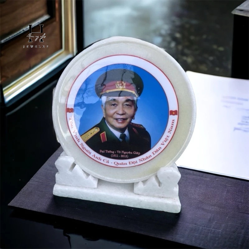 Đĩa in hình bác giáp 20cm HANMYNGHE 2 Đĩa in hình bác giáp 20cm HANMYNGHE - Hình ảnh 2