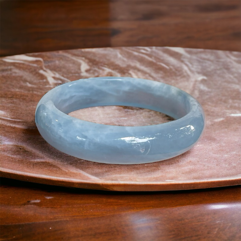 Vòng bảng đá aquamarine màu xanh nước biển tự nhiên HANMYNGHE 1 Vòng bảng đá aquamarine màu xanh nước biển tự nhiên HANMYNGHE