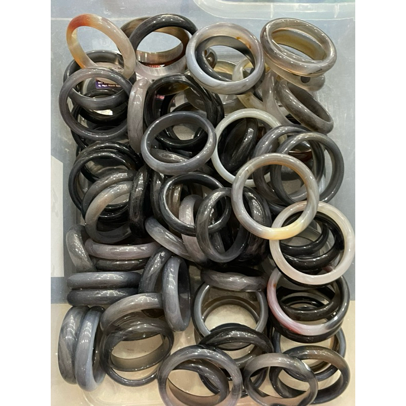 Vòng tay đá mã não tự nhiên ni 53-58 mm HANMYNGHE 3 Vòng tay đá mã não tự nhiên ni 53-58 mm HANMYNGHE - Hình ảnh 3