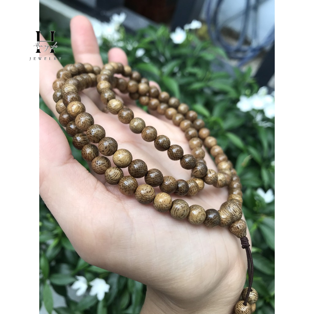 Vòng Tay Chuỗi Hạt Trầm Hương 6mm 108 hạt HANMYNGHE 5 Vòng Tay Chuỗi Hạt Trầm Hương 6mm 108 hạt HANMYNGHE - Hình ảnh 5