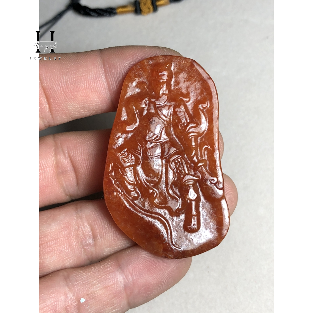 mặt dây chuyền quan công tặng kèm dây đeo 3 mặt dây chuyền quan công tặng kèm dây đeo - Hình ảnh 3