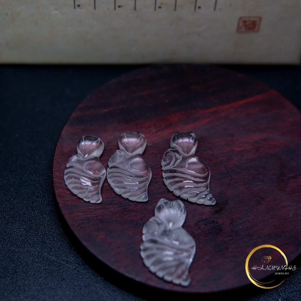 Mặt dây chuyền hồ ly đá thạch anh trắng 3cm tặng kèm dây đeo HANMYNGHE 4 Mặt dây chuyền hồ ly đá thạch anh trắng 3cm tặng kèm dây đeo HANMYNGHE - Hình ảnh 4