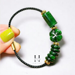 Vòng tay lu thống tài lộc + cỏ 4 lá + ngũ điếu đá ngọc sơn thủy HANMYNGHE 5 images upload woo2Febcd51d3d8043a78e8f2d1aa6056673a