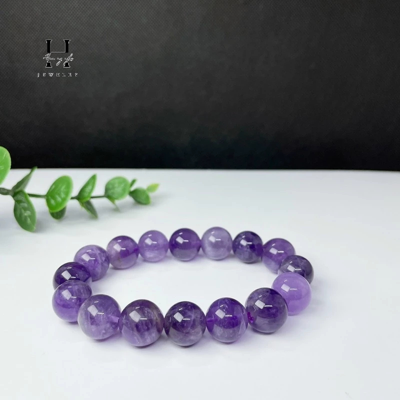 Vòng tay phong thuỷ đá thạch anh tím tự nhiên HANMYNGHE 4 Vòng tay phong thuỷ đá thạch anh tím tự nhiên HANMYNGHE - Hình ảnh 4