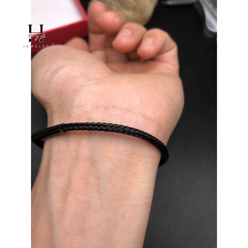 Vòng tay lõi thép 3mm HANMYNGHE 3 Vòng tay lõi thép 3mm HANMYNGHE - Hình ảnh 3