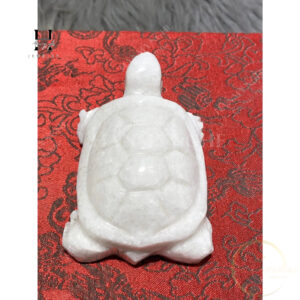 Rùa đá trắng non nước phong thủy HANMYNGHE