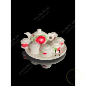 Bộ ấm trà đá non nước 19.5 cm HANMYNGHE