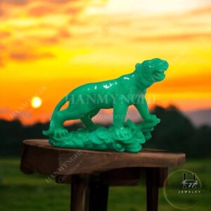 Tượng hổ bột đá đúc 20cm HANMYNGHE