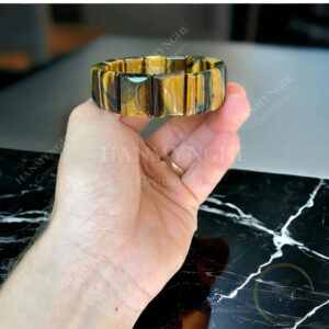 Vòng bảng đá mắt hổ tự nhiên HANMYNGHE