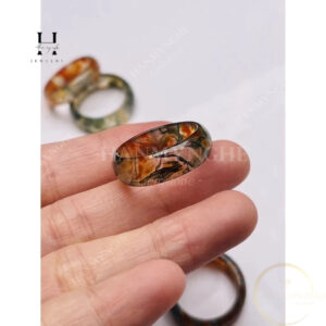 Nhẫn đá ngọc thủy tảo HANMYNGHE
