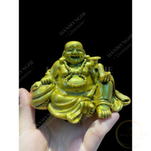 Di lặc để ô tô ngang 10 cm bột đá đúc HANMYNGHE