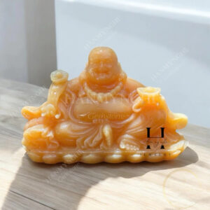 Di lặc đá ngọc hoàng long nguyên khối size 20 -25-30 cm HANMYNGHE