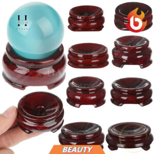 Đế gỗ trưng bày quả cầu quả cầu phong thủy HANMYNGHE