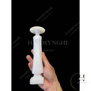 Tượng cô gái đội nón phong thuỷ cao 20cm HANMYNGHE