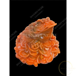 Thiềm cừ bột đá đúc cao 20 cm nặng 2.2 kg HANMYNGHE