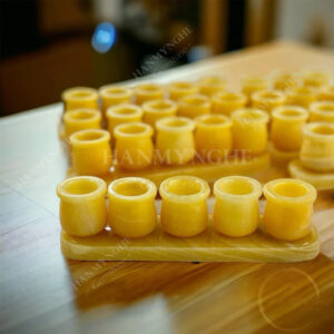 Bộ ly nước 5 ly đá ngọc onyz tự nhiên HANMYNGHE