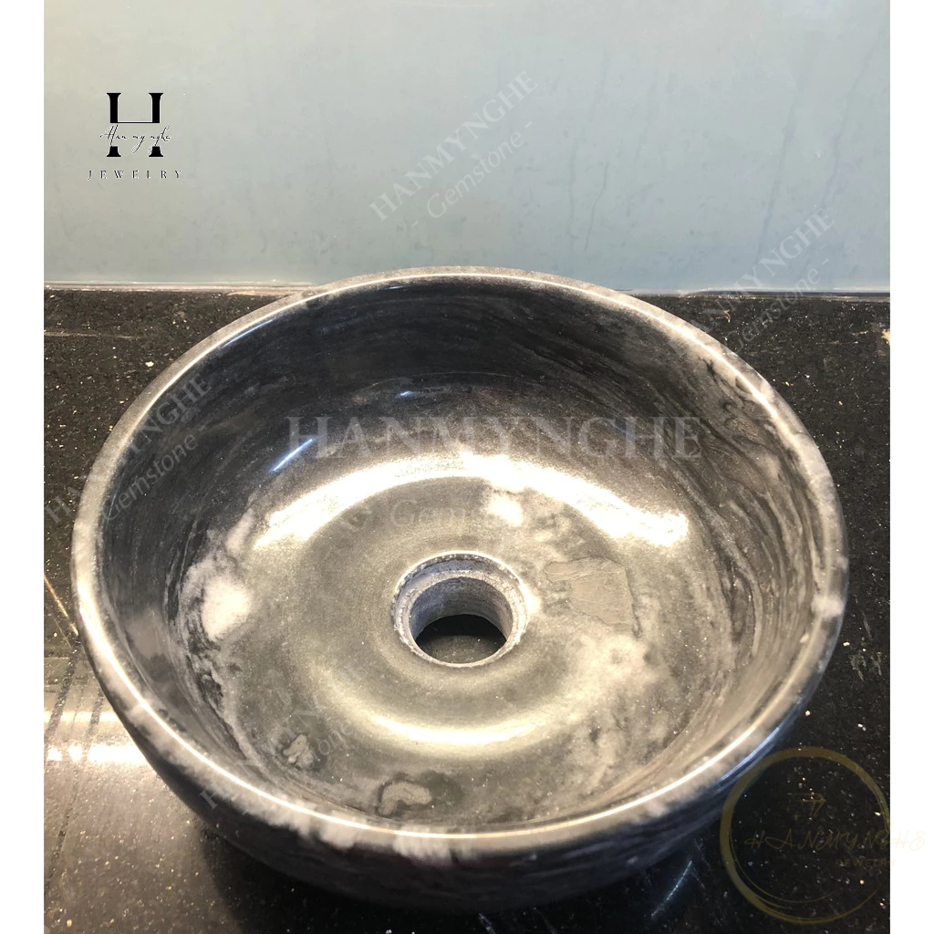 chậu lavabo tự nhiên non nước