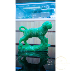 Chó đá bột đá đúc dài 19cm HANMYNGHE