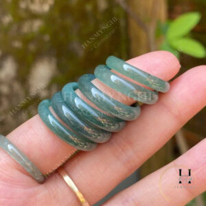 Nhẫn đá lam ngọc tự nhiên nitay 15-18 mm HANMYNGHE