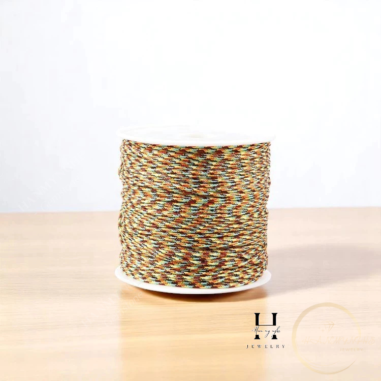 Cuộn dây chỉ ngũ sắc làm hadmade HANMYNGHE