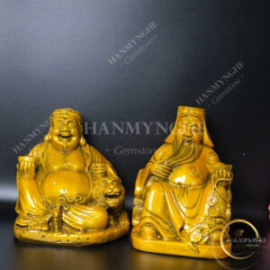 Bộ thờ thần tài ông địa cao 13cm HANMYNGHE