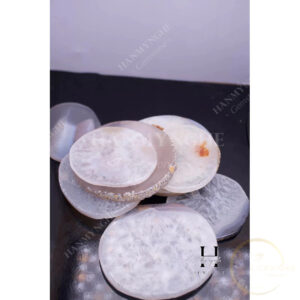 Đá mã não đã mài bóng làm handmade HANMYNGHE