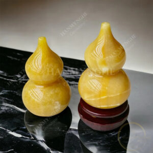 Hồ lô đá ngọc hoàng long tự nhiên HANMYNGHE