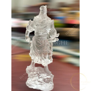 Tượng quan công lưu ly 20 cm HANMYNGHE