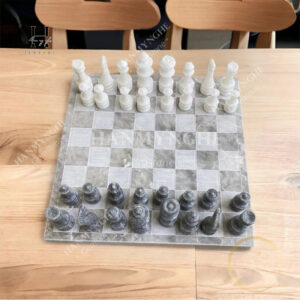 Bộ cờ vua đá non nước 30 cm HANMYNGHE