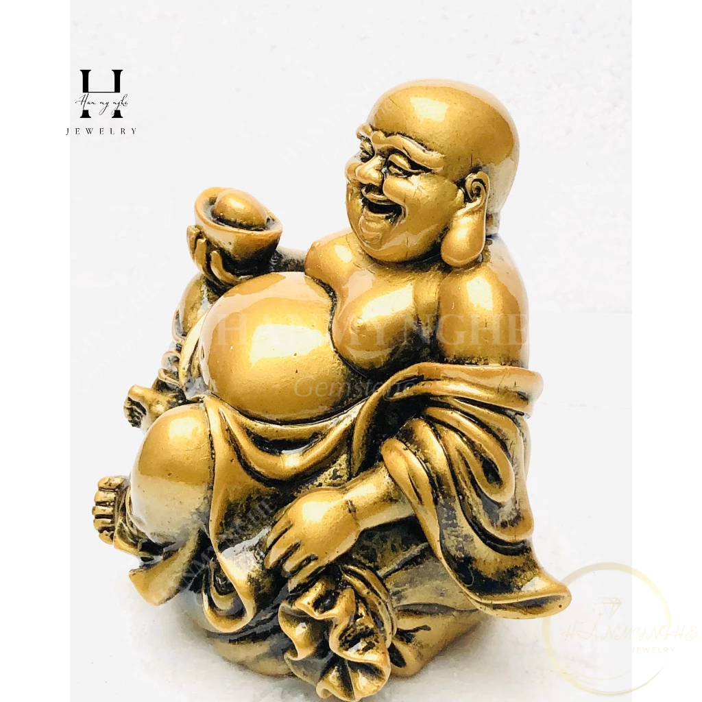 Di lặc bột đúc 15 cm HANMYNGHE 2 Di lặc bột đúc 15 cm HANMYNGHE - Ảnh 2